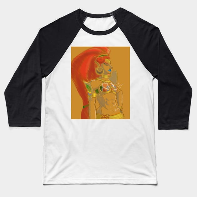 Champion Urbosa Baseball T-Shirt by Sephiroth1204